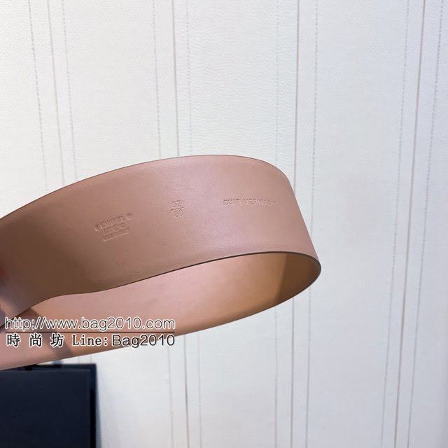 Chanel女士皮帶 香奈兒cc烤漆logo扣雙面可用小牛皮腰帶  jjp1148